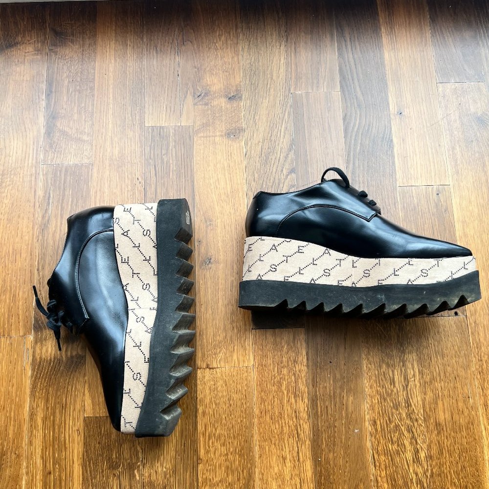 Stella McCartney Elyse Platforms Monogrammed